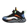 Boys' Shoes Autumn and Winter New Middle-aged and Older Children's Leather Waterproof Casual Sports Shoes Children's Rotating Buckle Running Shoes