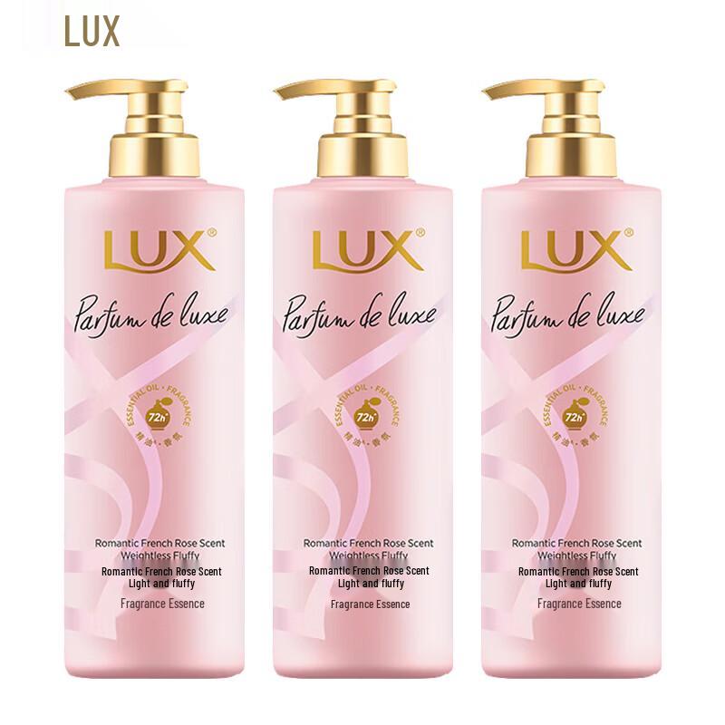 LUX Rose Garden Scented Hair Essence 3-Pack