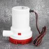 2000GPH Electric Bilge Pump Boat Water Discharge Pump Marine Ignition Protected 12V Electric Bilge Pump Ignition Protected Pump