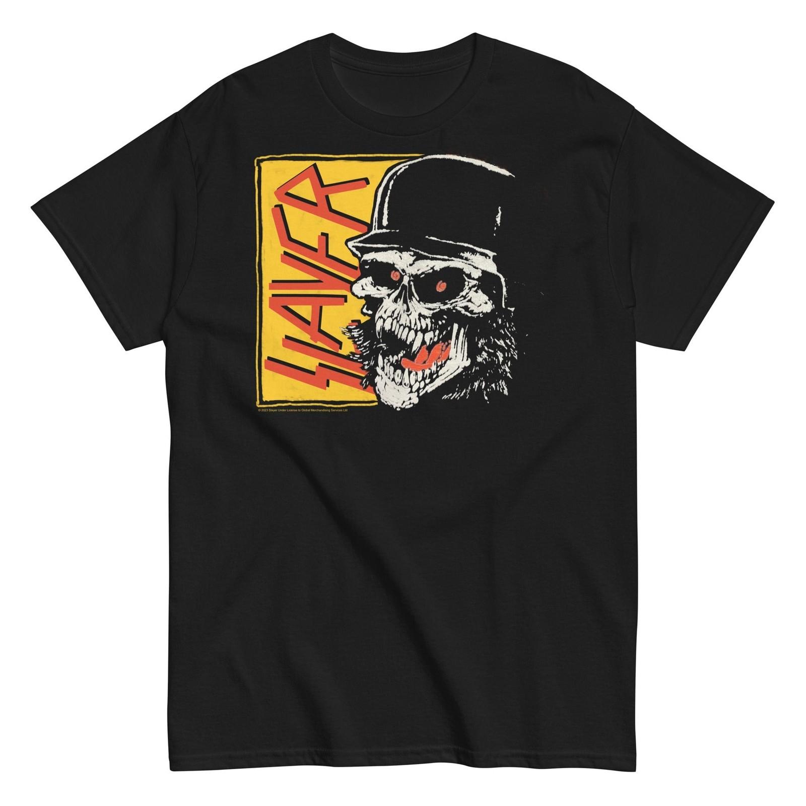 MerchMoment Slayer Helmet T-Shirt T-Shirt Black New XXXL