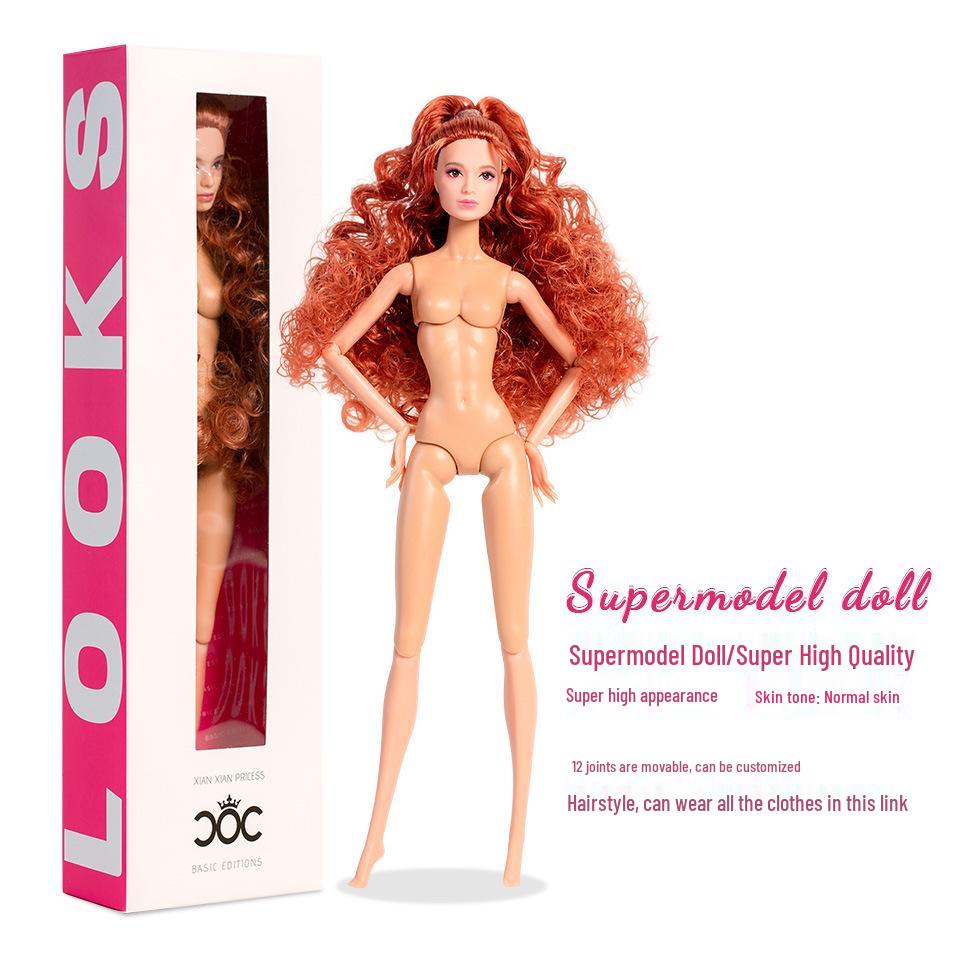 Available: Slightly Flawed Xianxian Princess Supermodel 32cm 1/6 Nude Doll Body – High Quality Girl Toy