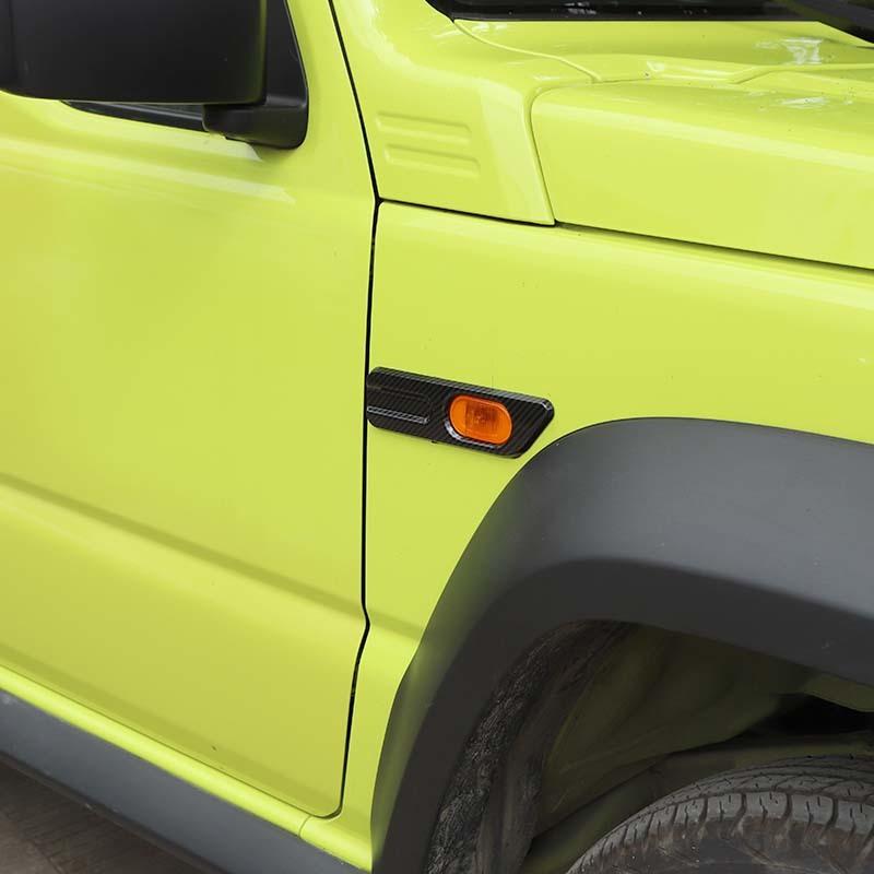 Car Fender Turn Signal Light Lamp Decoration Protective Cover For Suzuki Jimny 2019 Up Car Exterior Accessories