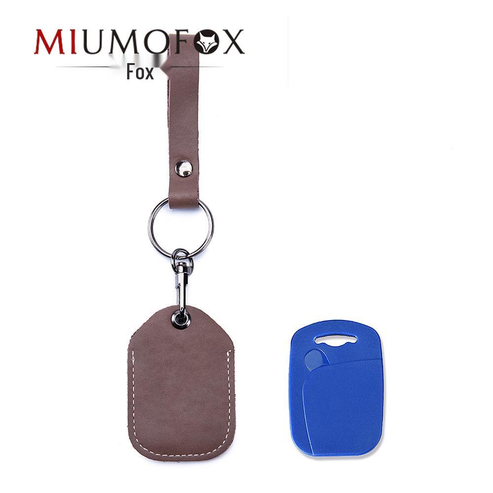 

Унисекс Кожаный Чехол для Проездного Билета Брелок