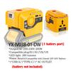 DC 20V to AC 110/220-230V Power Inverter Compatible with Dewalt 20V Max Battery 200W Portable Modified Sine Wave Power Converter
