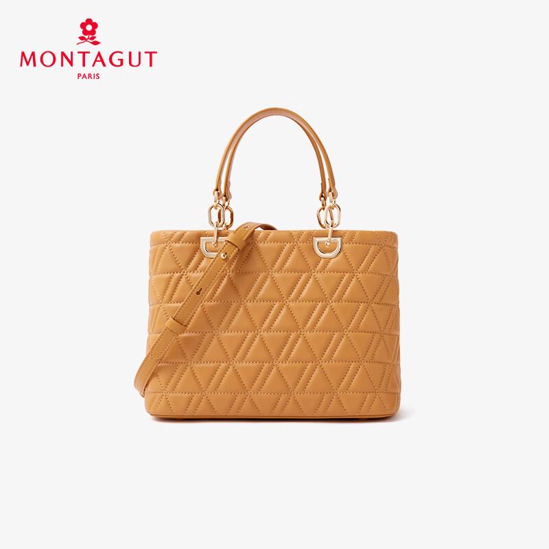 Montagut Quilted Lambskin Crossbody Shoulder Bag