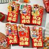 6pcs Traditional 2026 Horse Year Red Envelope Cartoon Red Packet Lucky Money Pouch  Spring Festival