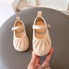 Vår Høst Barneskinnsko Pustende Jenters Ballerina Sko Fritids Enkel Stil Allsidig Sklisikker Barn Mary Jane Sko