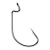 51Pcs Crank Hook Small Box Set Black Nickel Hook Subbait Wide Belly Crank Hook Soft Bait Hook Box