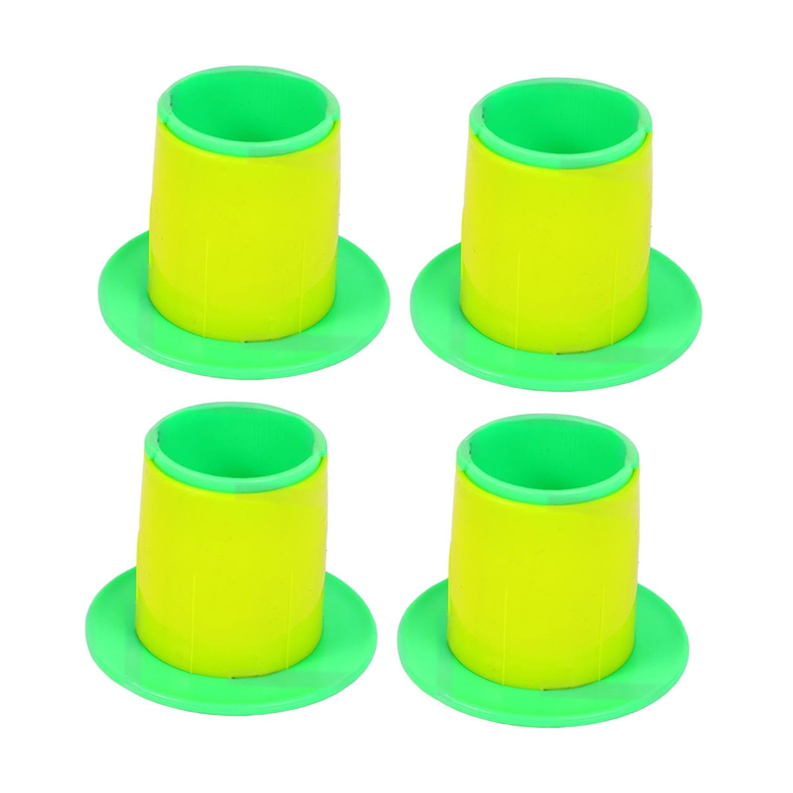 Shamiina 4 Pcs Stretch Film Dispenser Shrink Wrap Machine Hand Protector Lightweight Pallet Wrap green yellow