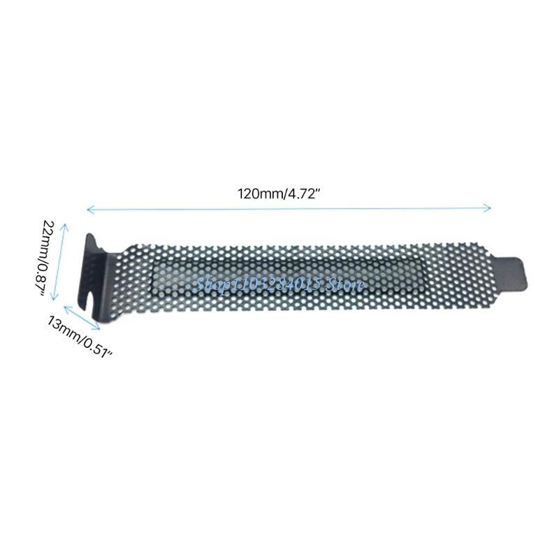 R6FF 5 BUC Capac Slot PCI Filtru Placă Oarbă Ventilator de Răcire Ventilație Praf Calculator
