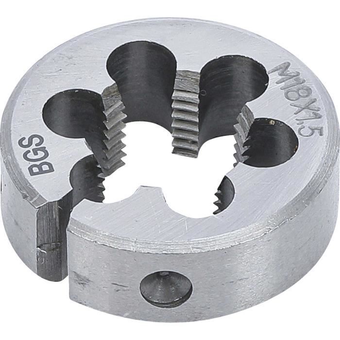 Filière - BGS - M18 x 1,5 x 38 mm - Acier à outils - 70 g