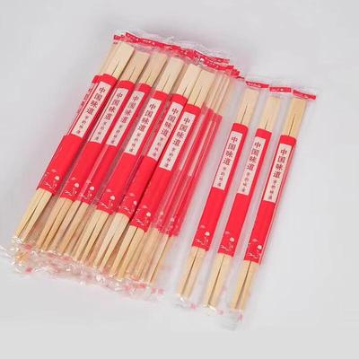 Baguettes jetables en bambou emballées individuellement