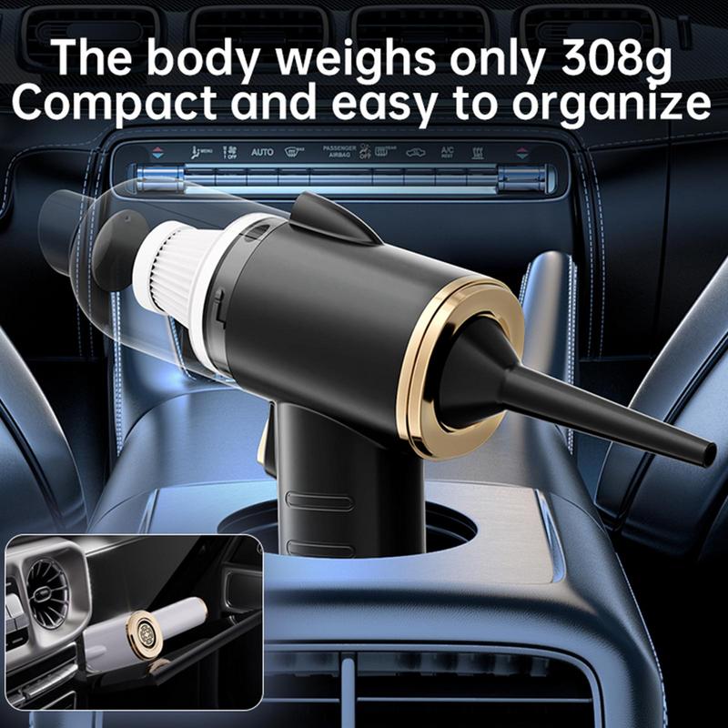Portable Car Vacuum Vehicle Cleaner Vacuum Cordless Vacuum Car Cleaner Powerful Vacuum Car Cleaner And Air Duster