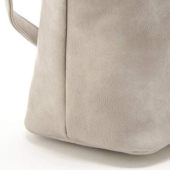 Cross Stitch 2WAY Tote Bag with Round Coin Case FIRANO 401438 Beige [FIRANO] Women's