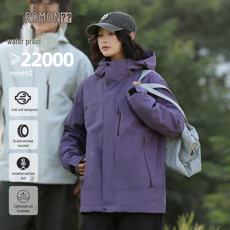 ROMON Unisex Outdoor Windproof Waterproof Shell Jacket Series