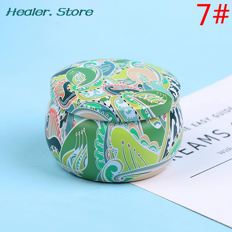 Christmas Candle Tin Jars DIY Candle Making kit Holder Storage case for Dry Storage Spices Camping  Party Favor Sweets Gifts