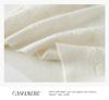 Autumn/Winter Pure Cashmere Floral Knit Sweater: Loose Fit, Rolled Hem, Round Neck, Long Sleeve