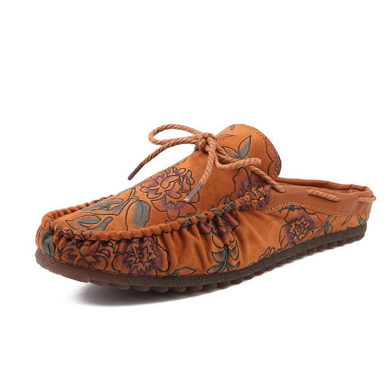 Fashion Loafers for Men 2025 Fashion Mules Shoes Summer Half Sandals Man Low Price Adult Elegant High Quality Designer Luxury Style Fun