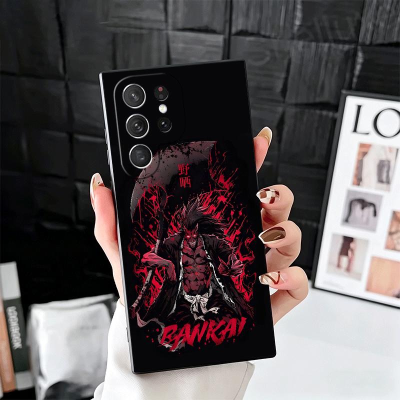 

Bleach Zaraki Kenpachi Soft Phone Case for Samsung Galaxy S26 S25 Edge S24 Ultra S23 Plus S22 S21 FE S20 Black Cover Back Shell Samsung S25