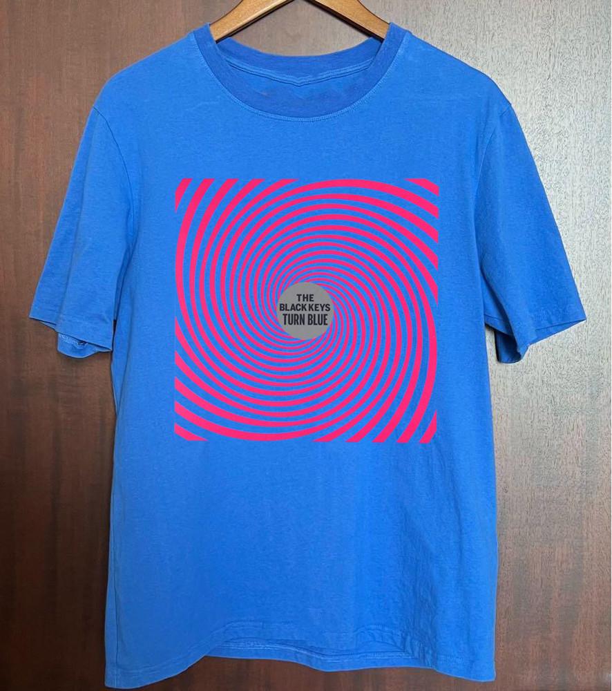 

NEW Rare Black Keys Turn Blue Album Blue All Size Shirt AH1407 Unisex T-Shirt L