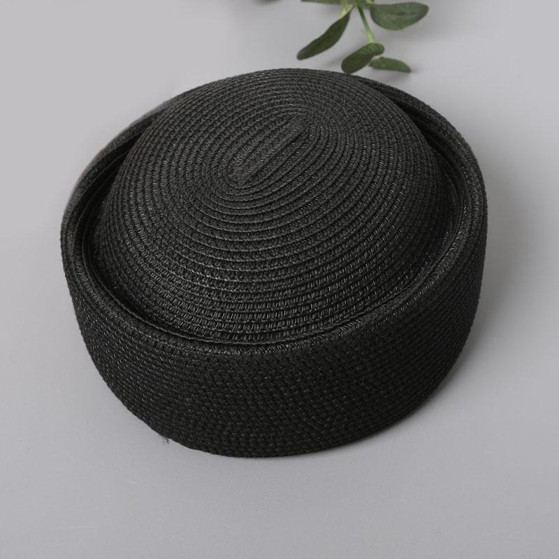 2026 New Summer Straw Beret Sun Hats Retro Artistic Painter Breathable Straw Hat Fashion Women Circle Concave