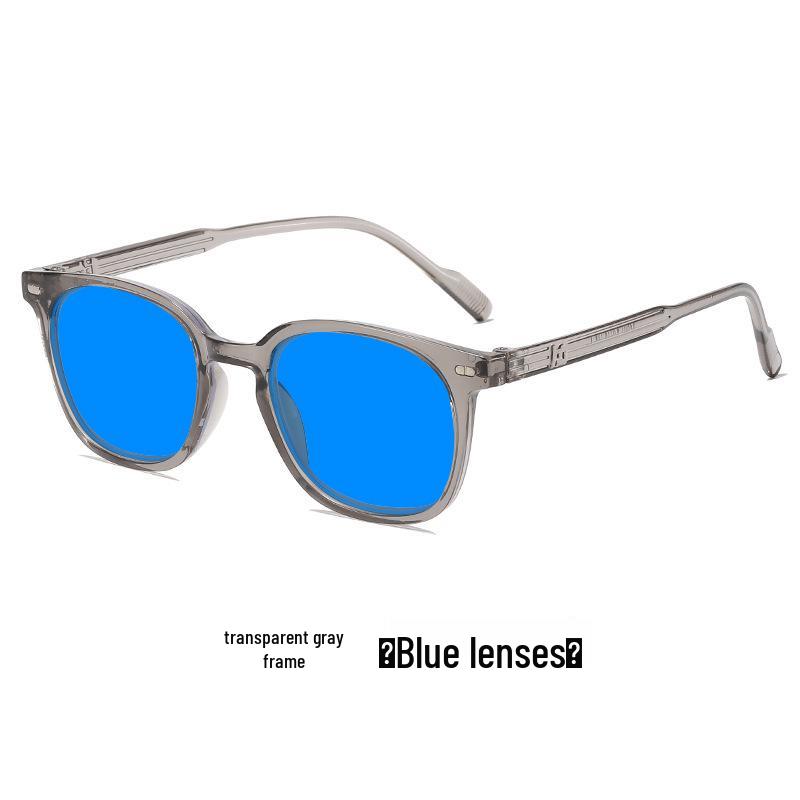 Unisex Retro Night Vision Yellow Goggles - Anti-Blue Light Full Frame for Phones & Gaming