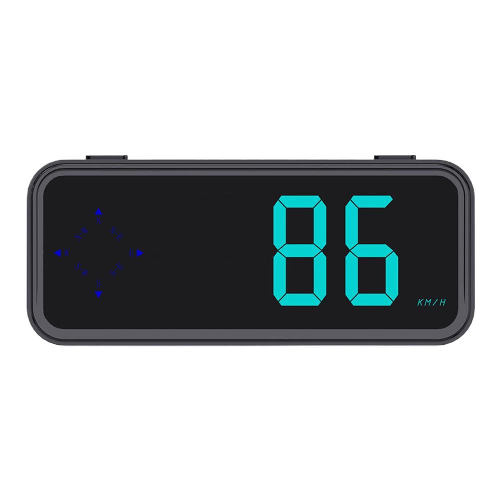 Vehicle Flat Panel Display Plug PlayColorful LED Display GPS Digital Speedometer Digital Automotive HUD for Car Truck SUV RV