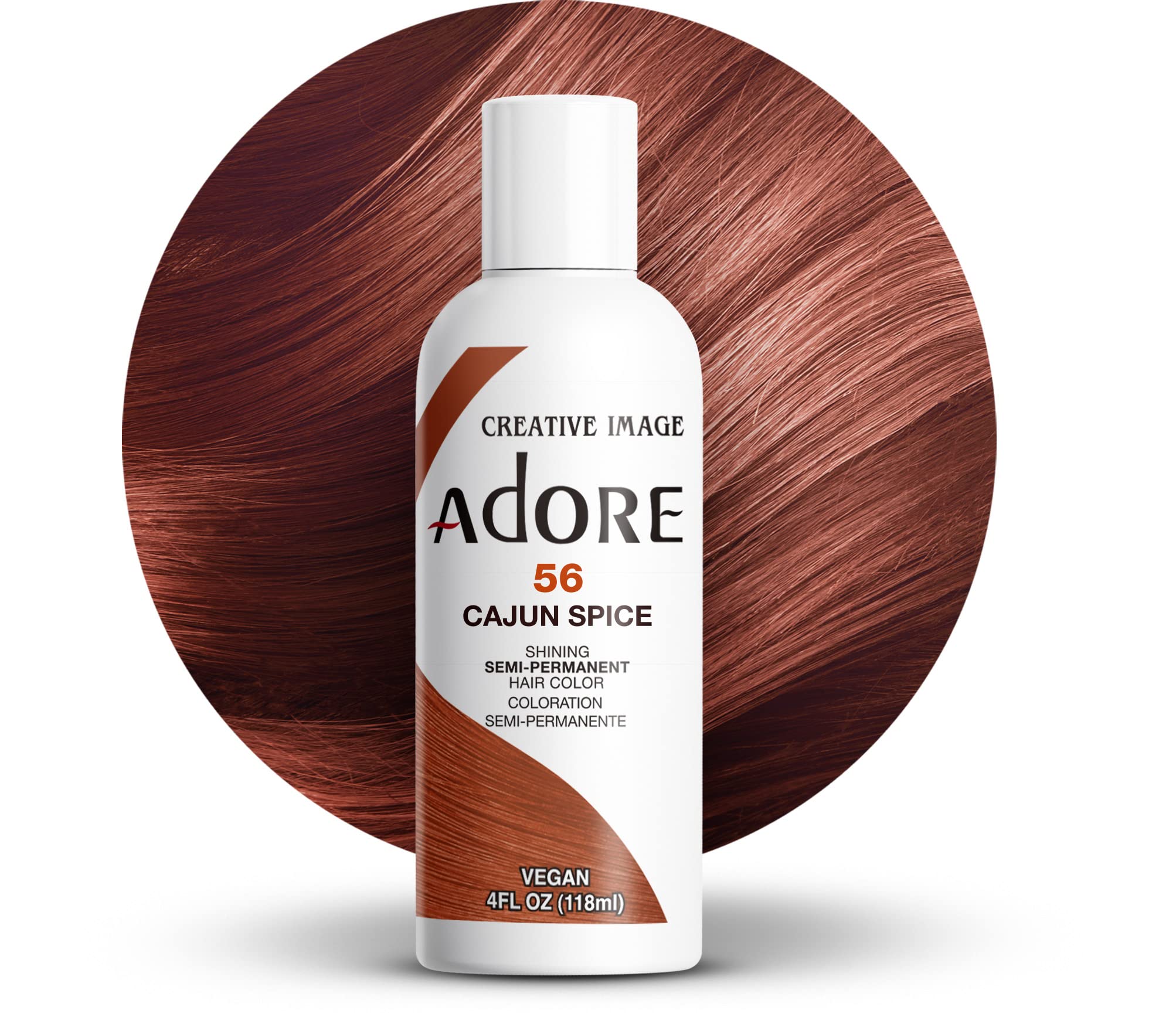 

Краска для волос Adore Cajun от Creative Images Systems Semi-persistent (#56 Спайс) [продукт]