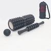 33cm Crescent-Shaped Foam Roller Set With Spiky Massage Stick Myofascial Release Ball Yoga Pilates Fitness Recovery