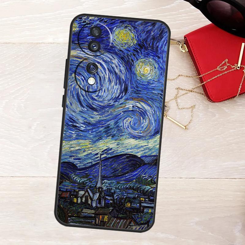 Van Gogh Starry Night Case For Honor Magic 8 7 5 6 Pro X9a X9b X9c X9d X8c X8b Win RT 50 70 90 200 400 Lite Cover