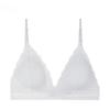 French Style Bra Seamless Deep V Lace Bra Wireless Thin Underwear Sexy Soft Bra