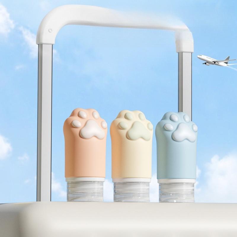 Travel Silicone Sub-bottling Portable Door Shampoo Cosmetics Body Wash Small Bottle