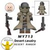 Building Cavalry Assembled Blocks Children Toys Ornaments With Joints Movable