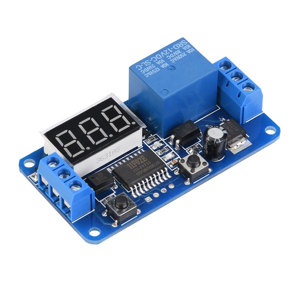 

LED Display Digital Timer Relay PLC Automation Control Switch Module (12V)