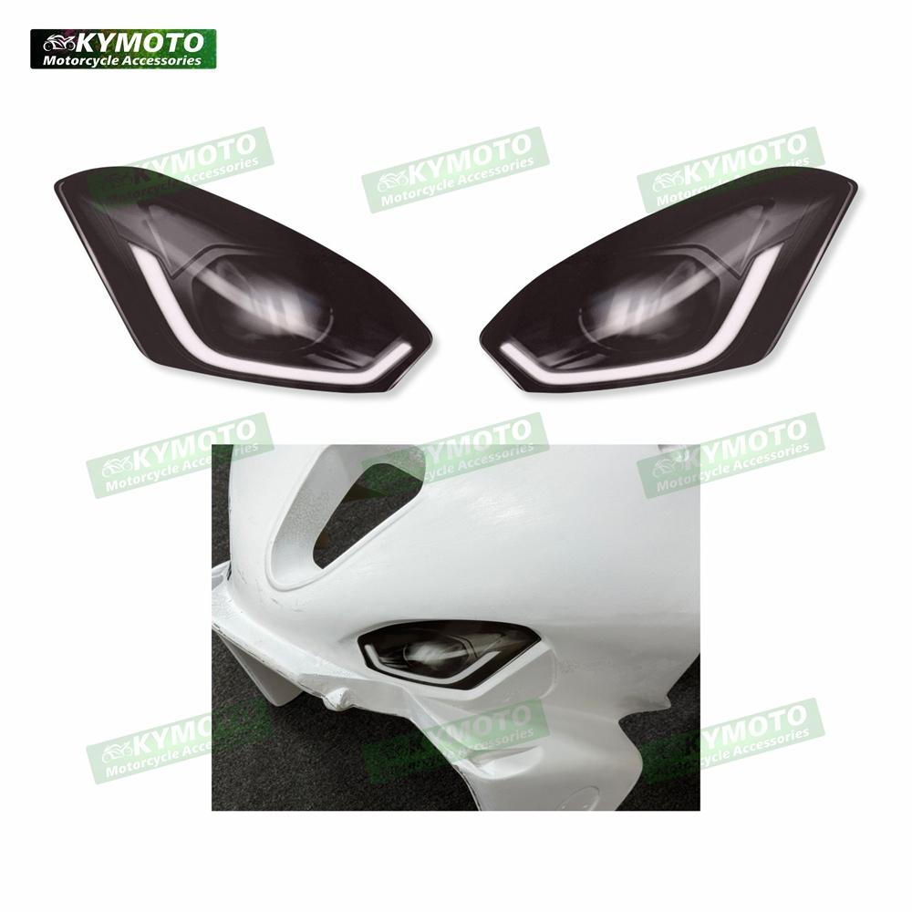 For S1000RR M1000RR S1000 RR 2018-2023 Motorcycle Headlight Sticker Headlight Protective Film Decal BMW M1000RR S1000RR