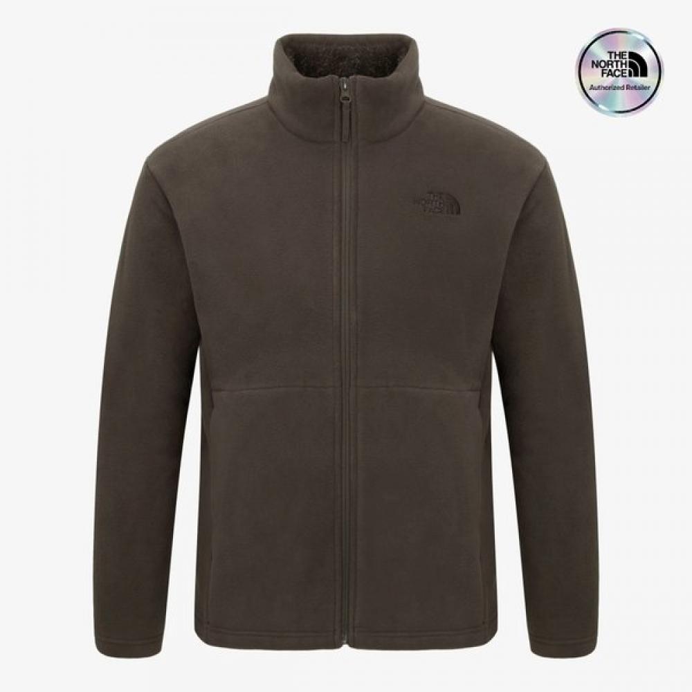 The North Face Men S Furry Fleece Jacket Brown Nj4fr50d BROWN/095