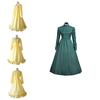 Costume de cosplay de Sophie du Château Ambulant : robe magnifique à manches longues