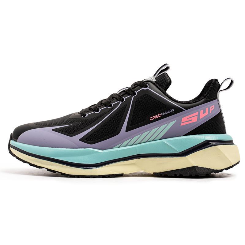 Sneakers New Outdoor Leisure Hiking Men's Shoes Lace-up Wear-resistant Running Shoes Spring and Autumn Youth Jogging Shoes