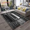 Retro Music Cassette Tape Pattern 3D Carpet Rug for Home Living Room Bedroom Sofa Doormat Decor,kids Area Rug Non-slip Floor Mat