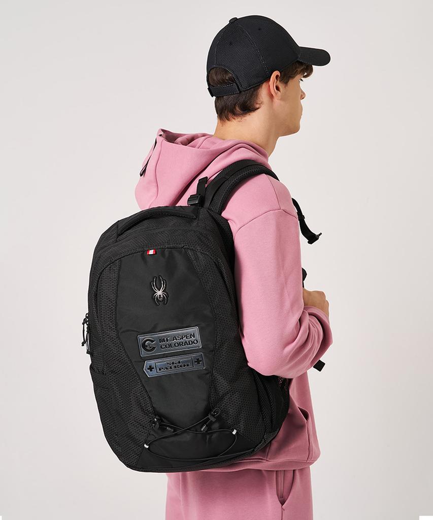 Spyder Men'S Patrol 25L String Backpack Spkfbnbp302Mblk