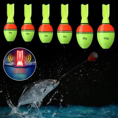 5pcs Light Stick Luminous Float 30g-100g Fishing Striking Floats 2025 Rockfish Drift  Night Fishing