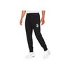 Letter Logo Cuffed Knit Joggers Men Bottoms Black DD0884-010