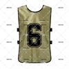 Numbered Training Vest for Team Sports