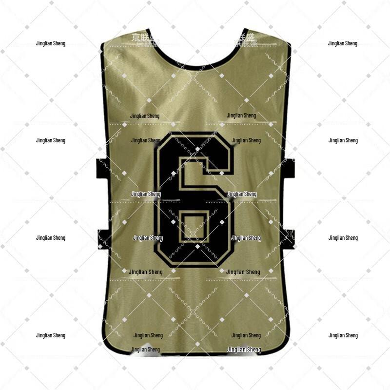 Numbered Training Vest for Team Sports