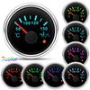 7 Color LED 52mm Oil Temperature Gauge with Sensor for Auto Car Waterproof Oil Temp Meter with Alarm Marine Yacht 12V24V Custom