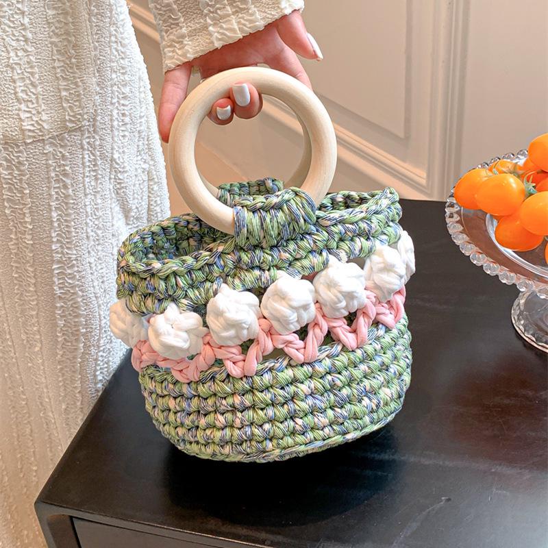 Tulip Hand-Woven Crossbody Bag DIY Kit - Perfect Gift for Your Bestie or Girlfriend