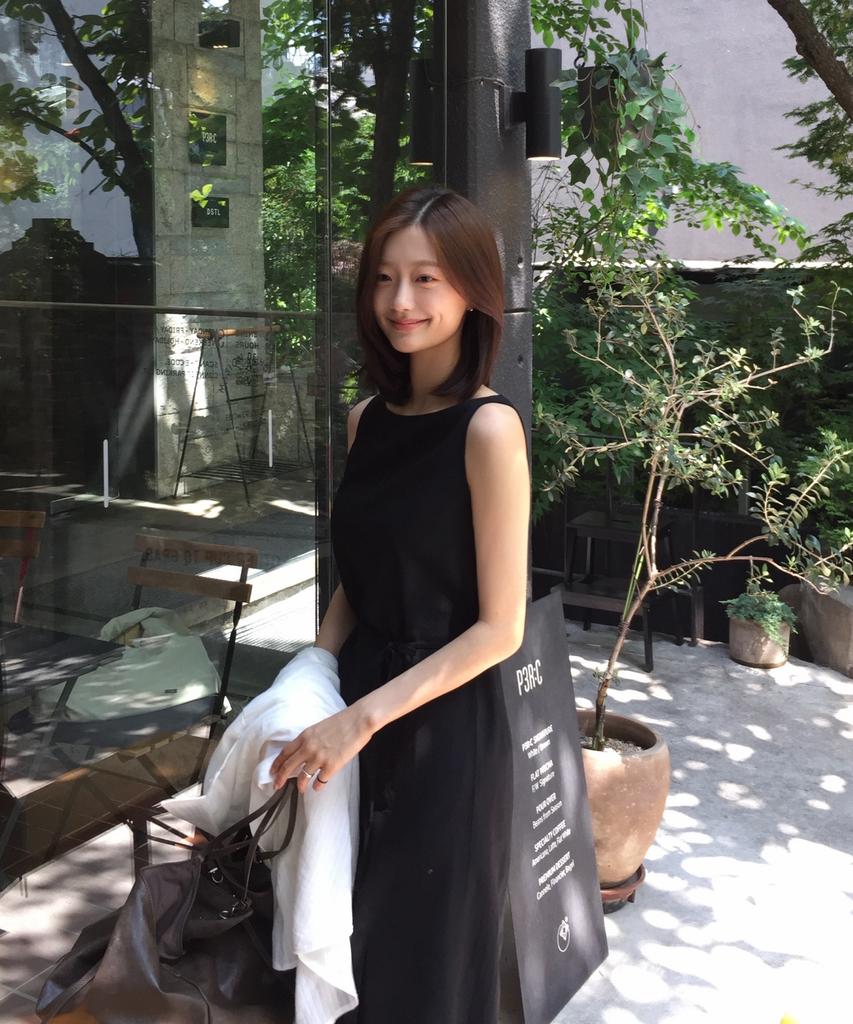 MIXXO [Essential] Boat Neck Sleeveless Dress_Miwowg710A
