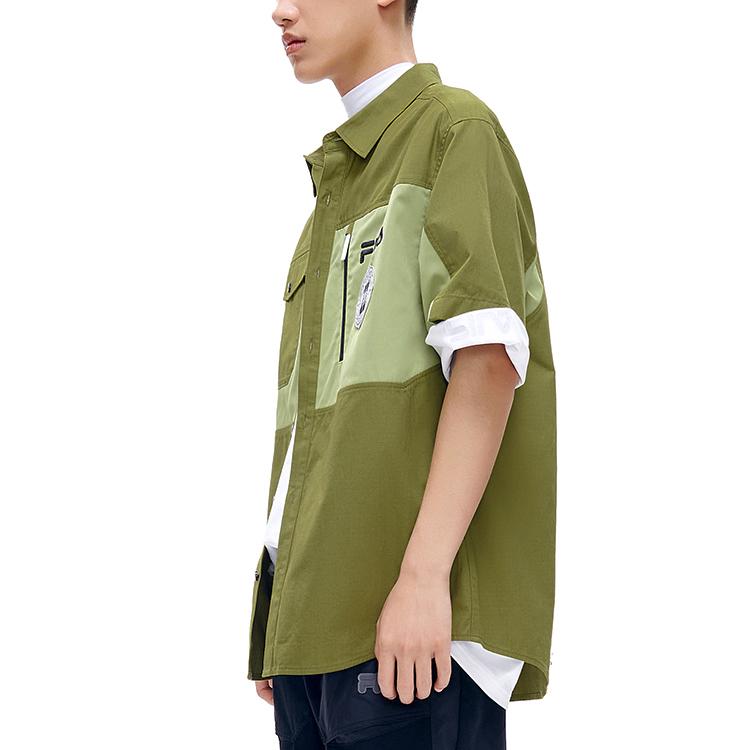 FILA FUSION TOKYO STUDIO Shirt Men's California Green T11M216401FKK