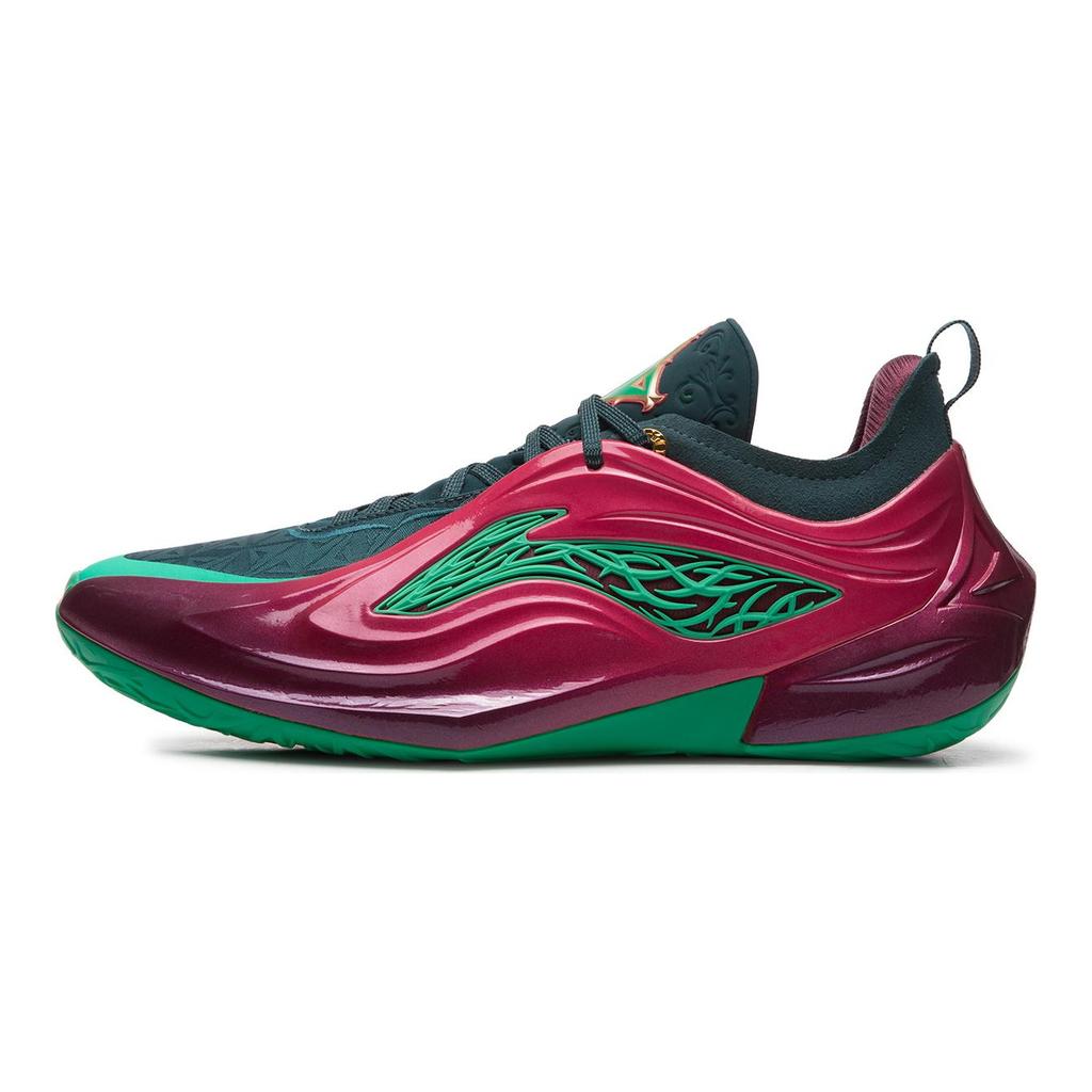 Li Ning JB4 Odpružení Protiskluzové Odolné proti oděru Prodyšné Odrazový Grip Nízké Basketbalové boty Pánské ABAV089-26