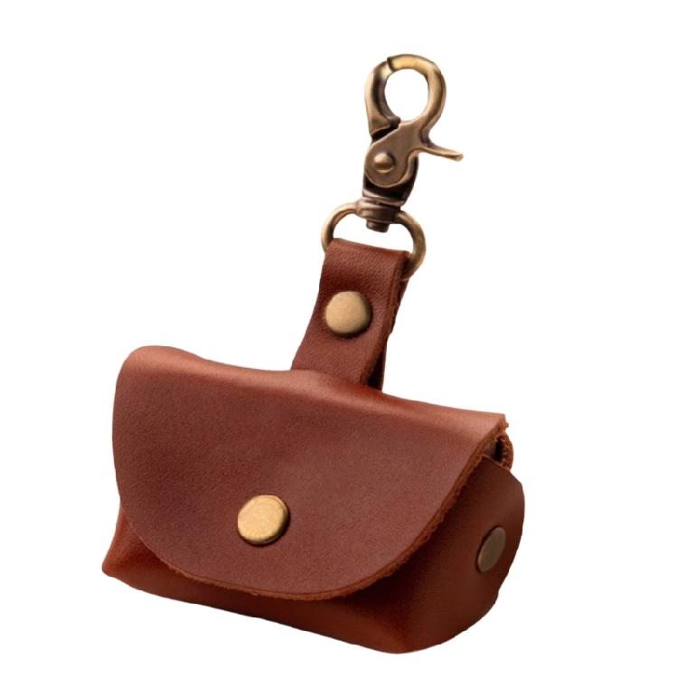 

Versatile Small Rings Storage Box in Sturdy Leather Suitable Fashion Decoration for Engagements and Anniversaries коричневий